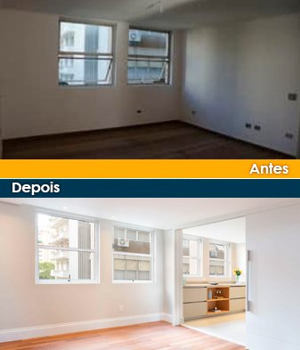 Antes e depois 3 - Reformas Residenciais | Renova House